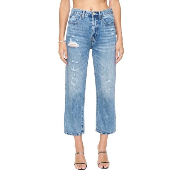 pistola Denim - Pistola “Cassie Crop” Super High Rise Straight New With Tags